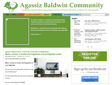 Tablet Screenshot of agassiz.org